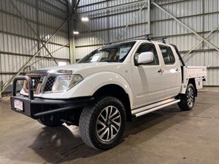 2014 Nissan Navara D40 S8 RX White 6 Speed Manual Cab Chassis