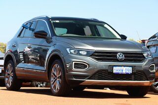 2021 Volkswagen T-ROC A11 MY21 110TSI Style Indium Grey 8 Speed Sports Automatic Wagon.