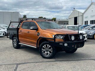 2018 Ford Ranger PX MkII 2018.00MY Wildtrak Double Cab Gold 6 Speed Sports Automatic Utility.
