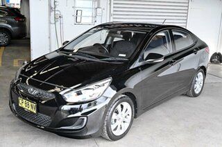 2017 Hyundai Accent RB6 MY18 Sport Black 6 Speed Sports Automatic Sedan