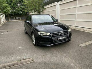 2013 Audi A3 8P MY13 Attraction Sportback S Tronic Black 7 Speed Sports Automatic Dual Clutch