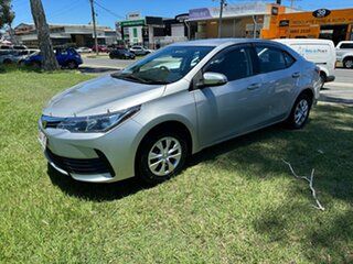 2018 Toyota Corolla ZRE172R Ascent S-CVT Silver 7 Speed Constant Variable Sedan