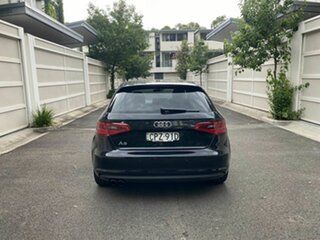 2013 Audi A3 8P MY13 Attraction Sportback S Tronic Black 7 Speed Sports Automatic Dual Clutch