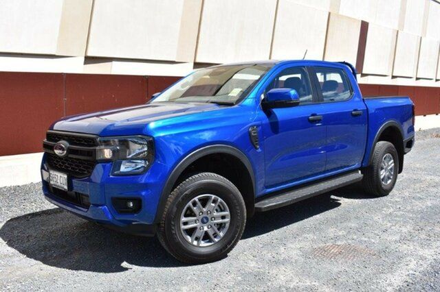 Used Ford Ranger PY 2022MY XLS Pick-up Double Cab 4x2 Hi-Rider St Marys, 2022 Ford Ranger PY 2022MY XLS Pick-up Double Cab 4x2 Hi-Rider Blue 10 Speed Sports Automatic