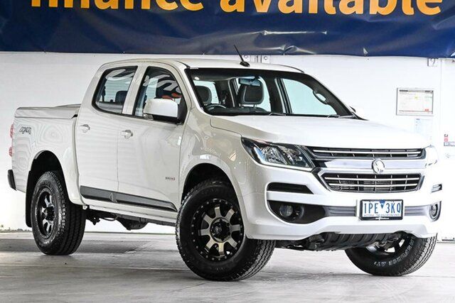 Used Holden Colorado RG MY20 LS Pickup Crew Cab Laverton North, 2019 Holden Colorado RG MY20 LS Pickup Crew Cab White 6 Speed Sports Automatic Utility