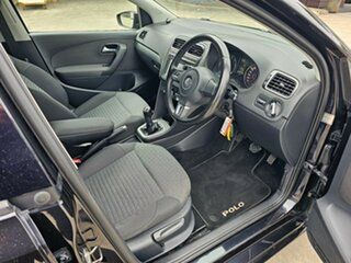 2010 Volkswagen Polo 6R 77TSI Comfortline Black 6 Speed Manual Hatchback