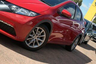 2013 Honda Civic FK VTi-S Red 5 Speed Automatic Hatchback.