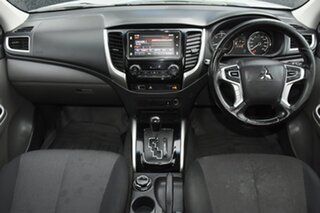 2018 Mitsubishi Triton MQ MY18 GLS Double Cab Silver 5 Speed Sports Automatic Utility