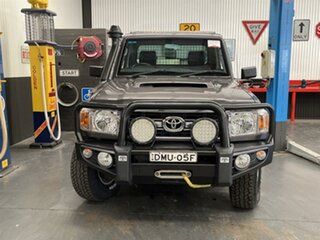 2013 Toyota Landcruiser VDJ79R MY12 Update GXL (4x4) Grey 5 Speed Manual Cab Chassis