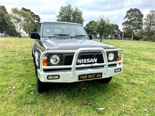 1991 Nissan Patrol TI (4x4) Grey 5 Speed Manual 4x4 Wagon