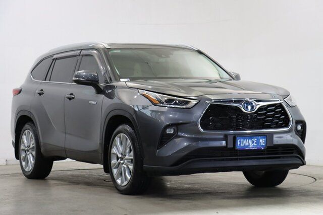 Used Toyota Kluger Axuh78R Grande eFour Victoria Park, 2021 Toyota Kluger Axuh78R Grande eFour Grey 6 Speed Constant Variable Wagon Hybrid