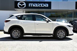 2023 Mazda CX-5 KF4WLA G25 SKYACTIV-Drive i-ACTIV AWD Touring Active Rhodium White 6 Speed.