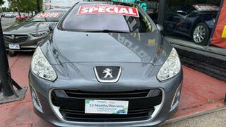 2011 Peugeot 308 T7 MY12 Allure Grey 6 Speed Sports Automatic Hatchback.