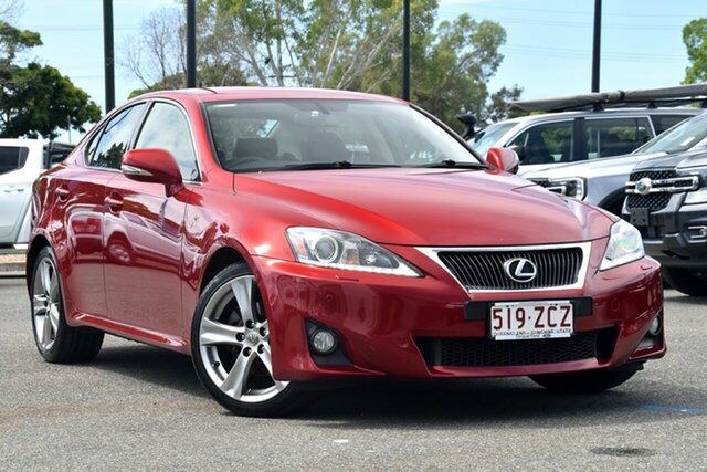 Used Lexus IS GSE20R IS250 X North Lakes, 2013 Lexus IS GSE20R IS250 X Red 6 Speed Sports Automatic Sedan