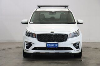 2020 Kia Carnival YP MY20 Platinum Clear White 8 Speed Sports Automatic Wagon.