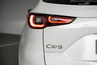 2023 Mazda CX-5 KF2W7A G25 SKYACTIV-Drive FWD Maxx Sport Rhodium White 6 Speed Sports Automatic