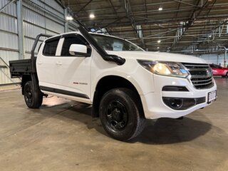 2016 Holden Colorado RG MY16 LS Crew Cab White 6 Speed Manual Cab Chassis