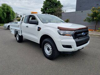 2017 Ford Ranger PX MkII MY17 Update XL 2.2 Hi-Rider (4x2) White 6 Speed Automatic Super Cab Chassis.
