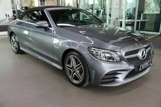 2019 Mercedes-Benz C-Class A205 809MY C200 9G-Tronic Grey 9 Speed Sports Automatic Cabriolet