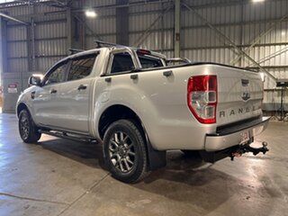 2017 Ford Ranger PX MkII 2018.00MY XLS Double Cab Silver 6 Speed Sports Automatic Utility