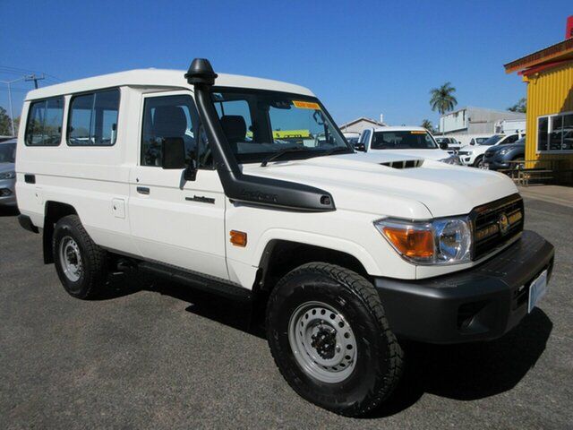 Used Toyota Landcruiser VDJ78R Workmate Troopcarrier Winnellie, 2023 Toyota Landcruiser VDJ78R Workmate Troopcarrier White 5 Speed Manual Wagon