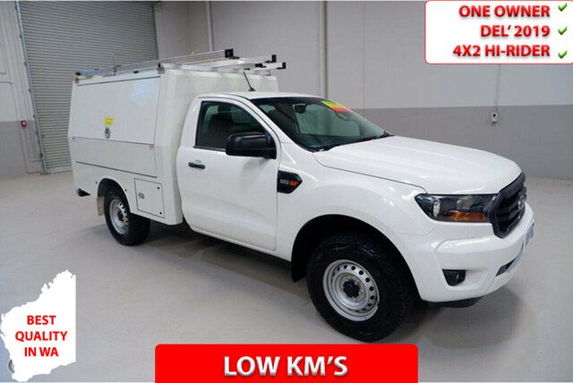 Used Ford Ranger PX MkIII 2019.00MY XL Hi-Rider Kenwick, 2018 Ford Ranger PX MkIII 2019.00MY XL Hi-Rider White 6 Speed Sports Automatic Cab Chassis