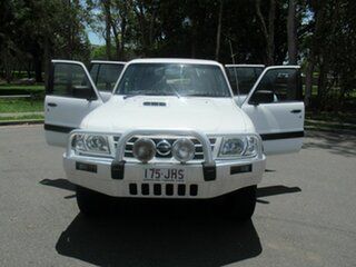 2004 Nissan Patrol GU III MY2003 ST White 4 Speed Automatic Wagon