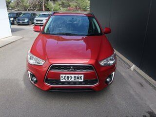2016 Mitsubishi ASX XB MY15.5 LS 2WD Red 6 Speed Constant Variable Wagon.