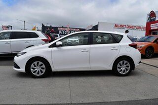 2015 Toyota Corolla ZRE182R Ascent White 7 Speed CVT Auto Sequential Hatchback.
