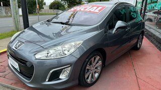 2011 Peugeot 308 T7 MY12 Allure Grey 6 Speed Sports Automatic Hatchback