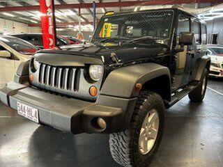 2008 Jeep Wrangler JK Unlimited Sport Black 4 Speed Automatic Softtop