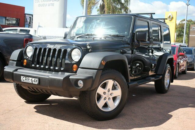 Used Jeep Wrangler Unlimited JK MY13 Sport (4x4) Brookvale, 2013 Jeep Wrangler Unlimited JK MY13 Sport (4x4) Black 5 Speed Automatic Softtop