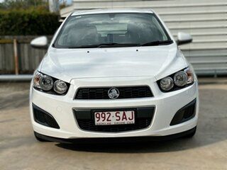 2011 Holden Barina TM White 5 Speed Manual Hatchback