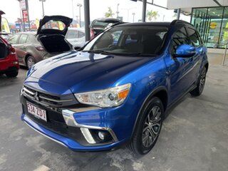 2018 Mitsubishi ASX XC MY18 LS 2WD Lightning Blue 1 Speed Constant Variable Wagon
