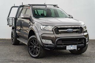 2017 Ford Ranger PX MkII Wildtrak Double Cab Grey 6 Speed Sports Automatic Utility