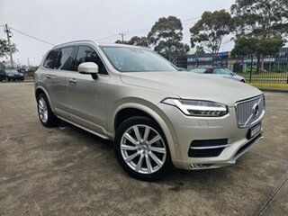 2016 Volvo XC90 L Series MY16 D5 Geartronic AWD Inscription Cream Gold 8 Speed Sports Automatic