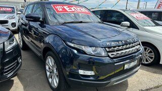 2013 Land Rover Range Rover Evoque L538 MY13.5 TD4 CommandShift Pure Blue 6 Speed Sports Automatic.
