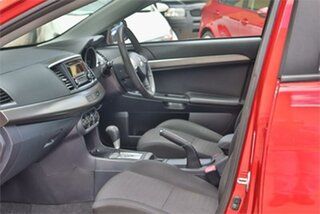 2012 Mitsubishi Lancer CJ MY12 ES Red 6 Speed CVT Auto Sequential Sedan