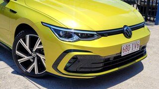 2023 Volkswagen Golf Mark 8 CD MY23 Update 110TSI R-Line Pomelo Yellow 8 Speed Automatic Hatchback.