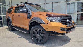 2019 Ford Ranger PX MkIII 2019.75MY Wildtrak Orange 10 Speed Sports Automatic Double Cab Pick Up.