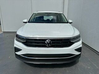 2023 Volkswagen Tiguan AX MY23 Update 132TSI Life Pure White 7 Speed Auto D/SH T/Tron Spt Wagon.