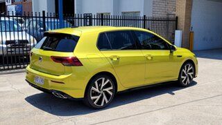 2023 Volkswagen Golf Mark 8 CD MY23 Update 110TSI R-Line Pomelo Yellow 8 Speed Automatic Hatchback