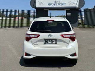 2018 Toyota Yaris NCP131R SX White 4 Speed Automatic Hatchback