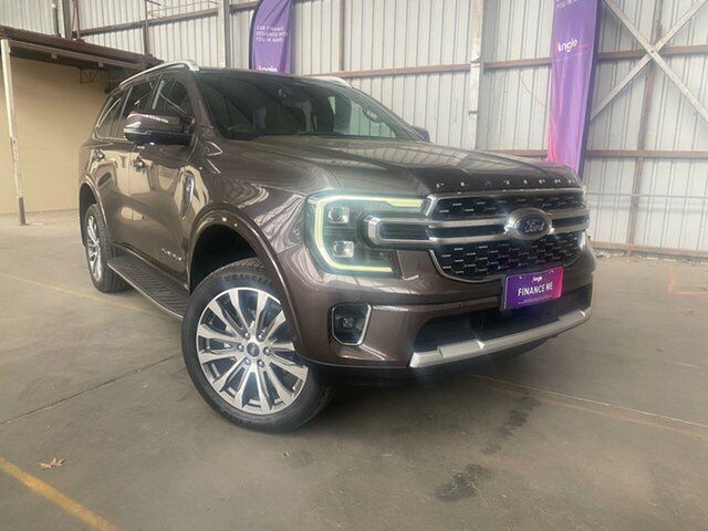 Used Ford Everest UB 2022.00MY Platinum 4WD Hillcrest, 2022 Ford Everest UB 2022.00MY Platinum 4WD Bronze 10 Speed Sports Automatic SUV