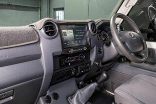 2021 Toyota Landcruiser 70 Series VDJ78R GXL Troop Carrier White 5 Speed Manual Wagon