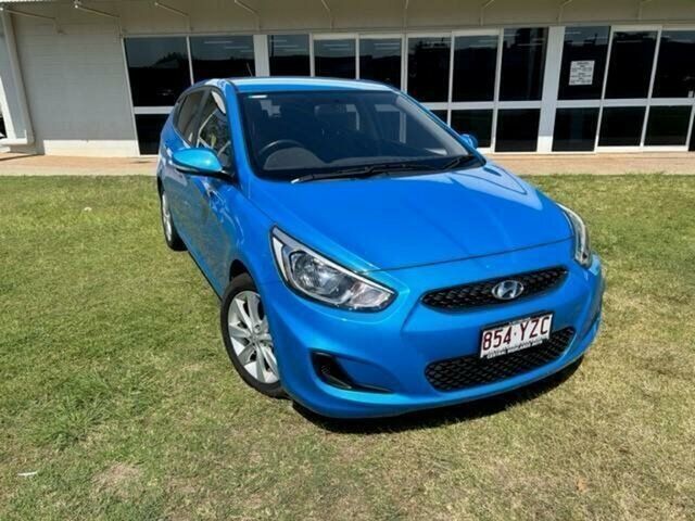 Pre-Owned Hyundai Accent Emerald, 2019 Hyundai Accent Blue Lagoon 6 Speed Automatic Hatchback