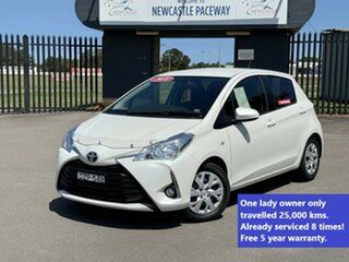 2018 Toyota Yaris NCP131R SX White 4 Speed Automatic Hatchback