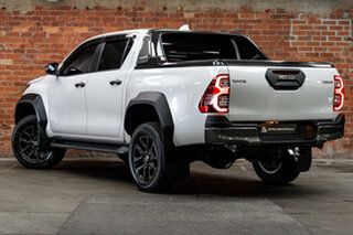 2022 Toyota Hilux GUN126R Rogue Double Cab White 6 Speed Sports Automatic Utility.