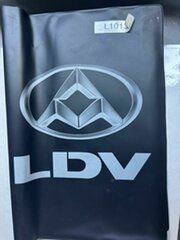 2017 LDV G10 SV7C White 5 Speed Manual Van