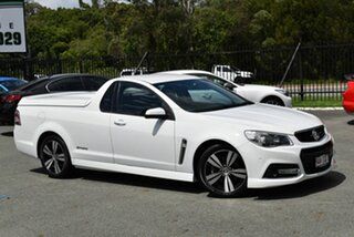 2014 Holden Ute VF SS Storm White 6 Speed Automatic Utility.